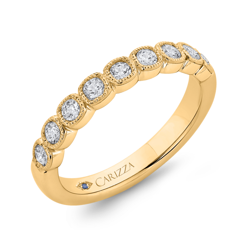 yellow gold wedding band | The Diamond Shop